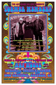 Former Members rock poster by Dennis Loren