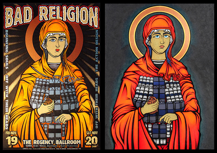 Bad Religion and Madonna by Chris Shaw