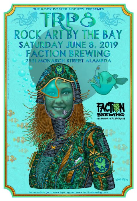 Announcing the Artist Roster for Rock Art By the Bay 2019 at Faction