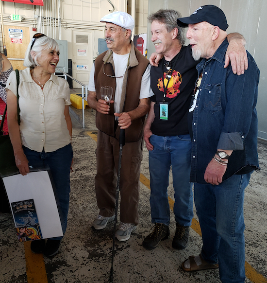 From left: Lori and Denis Mosgofian, Marty Hohn, Gary Houston