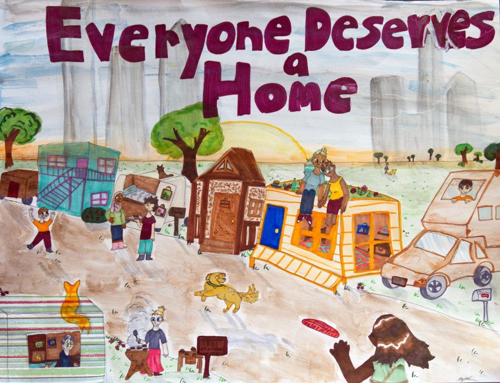 "Everyone Deserves a Home" by Dylan Gibson