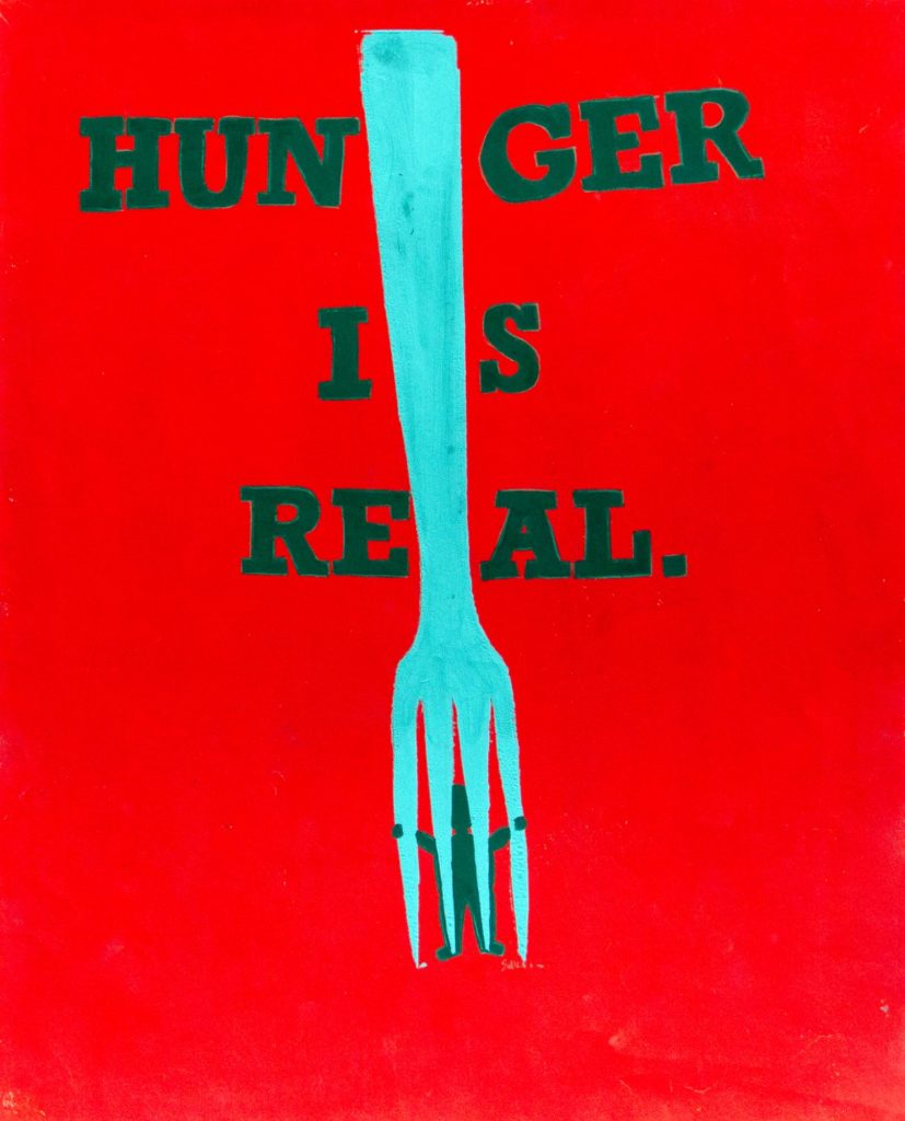 "Hunger is Real" by Sam Martin