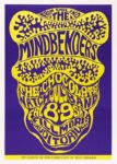 Mindbenders, Chocolate Watchband July 8-9, 1966 Fillmore Auditorium, San Francisco, CA rock poster by Wes Wilson BG16