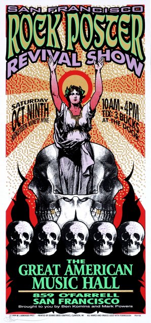 rock poster by Mark Arminski